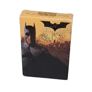 Bicycle Brand Batman Begins Playing Cards DC Comics, Open box (2005)